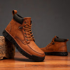 Roderick Leather Storm-Welt Boots – Terrain-Tested Lace-Up Footwear