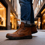 Roderick Leather Storm-Welt Boots – Terrain-Tested Lace-Up Footwear