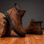 Roderick Leather Storm-Welt Boots – Terrain-Tested Lace-Up Footwear
