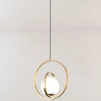 Pine Atlas - Rotating Gold Pendant Light