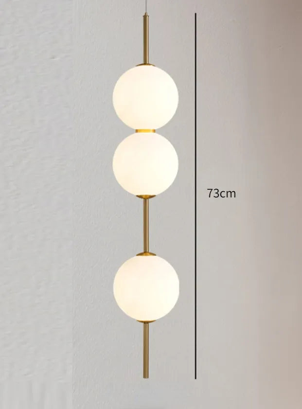 Serene Pearl - Modern Glass Pendant Lights Pendant Lights for Bedroom