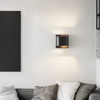 Meadow Hearth - Modern Brass LED Wall Lamp Foyer
