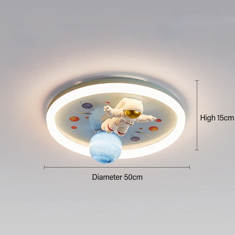 Cedar Ridge - Space Flush Mount Light Childrens Lighting