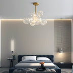 Summer Ivory Hearth LED Chandelier Glass Pendant Lights