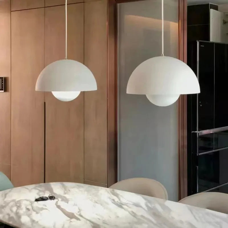 Seafoam Bay – Bauhaus Pendant Light Flowerpot