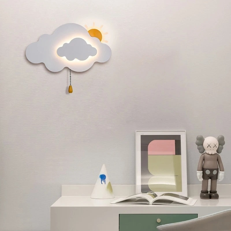 Lunar Halo - Childrens Lighting Cloud Nursery Night Light