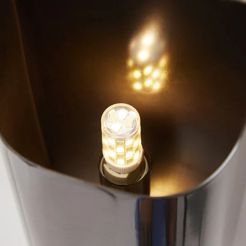Meadow Hearth - Modern Brass LED Wall Lamp Foyer