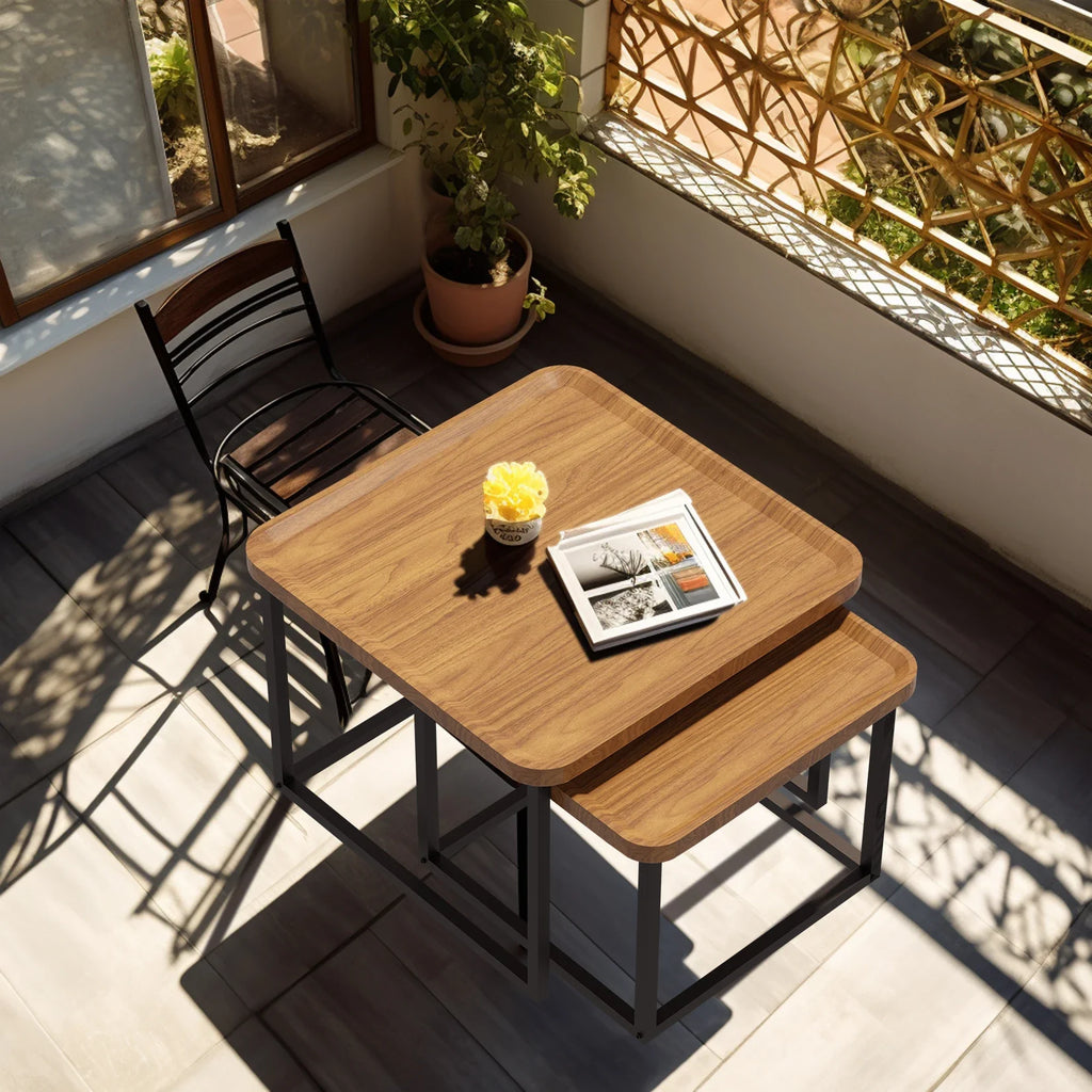 Sable Corner - Square Coffee Table Set