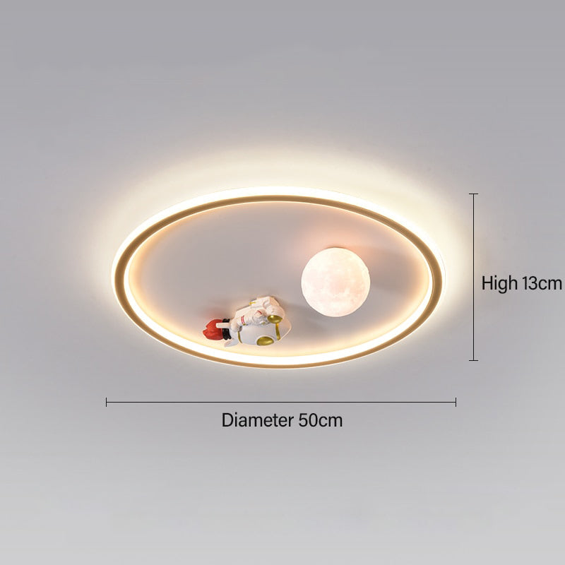 Cedar Ridge - Space Flush Mount Light Childrens Lighting