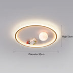 Cedar Ridge - Space Flush Mount Light Childrens Lighting
