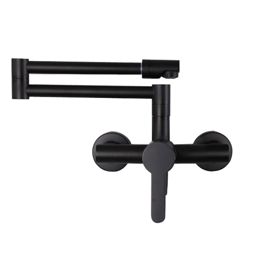 Silent Orchard - Wall Mounted Nordic Pot Filler Faucet Kitchen Faucet with Sprayer