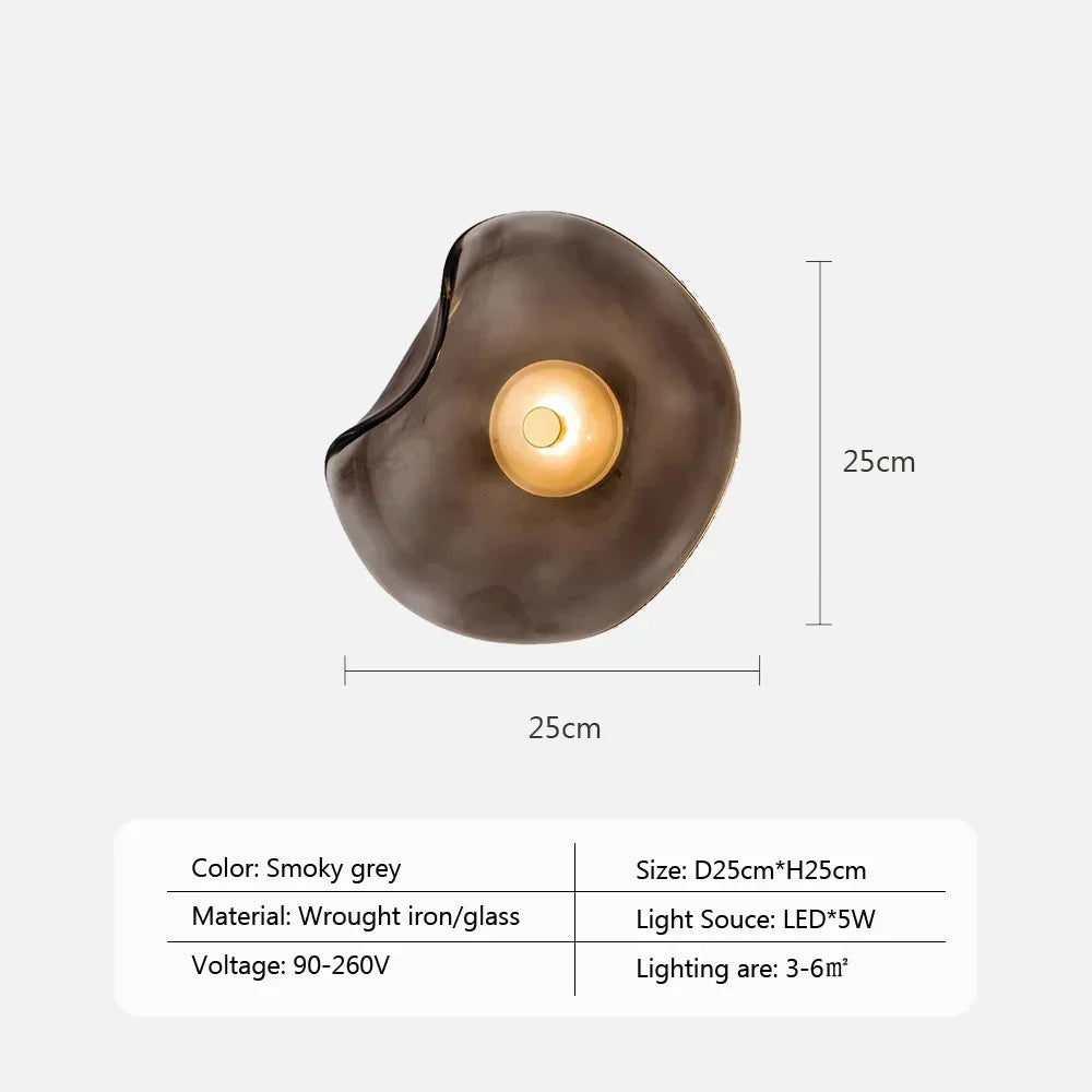 Cobalt Summit - LED Glass Wall Lamp