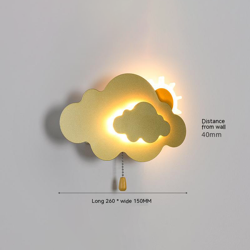 Lunar Halo - Childrens Lighting Cloud Nursery Night Light