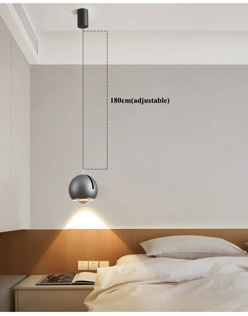 Bright Opal - Modern Adjustable LED Pendant Light