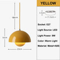 Seafoam Bay – Bauhaus Pendant Light Flowerpot