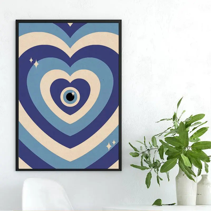 Linden - Abstract Eye Quotes Canvas Art