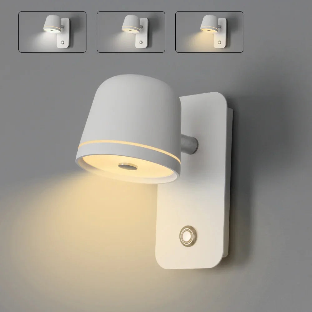 Juniper Kettle - LED Dimmable Wall Lamp with Switch