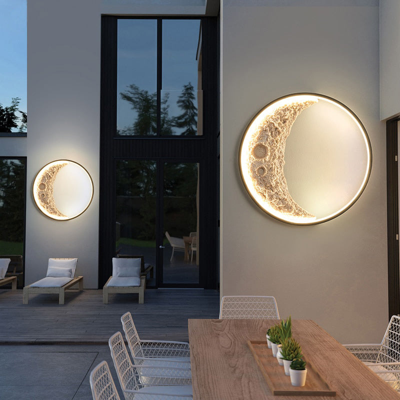River Loft - Half Moon Modern LED Wall Lamp