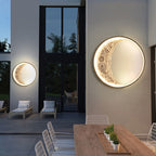 River Loft - Half Moon Modern LED Wall Lamp
