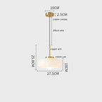 Linen Orchard - Copper Pendant Light Fixtures Bauhaus Lighting