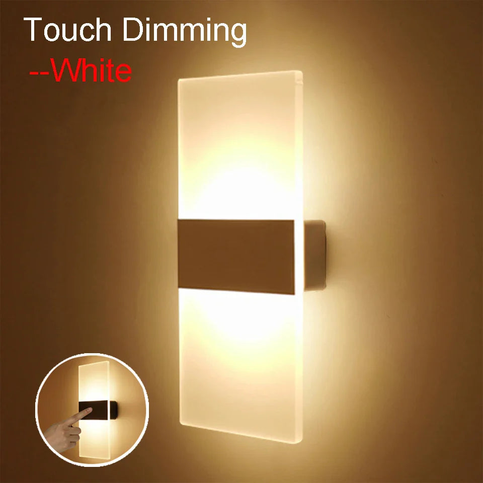 Ocean Cobalt - Rechargeable Wall Light with Switch Dimmable