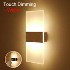 Ocean Cobalt - Rechargeable Wall Light with Switch Dimmable