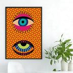 Linden - Abstract Eye Quotes Canvas Art