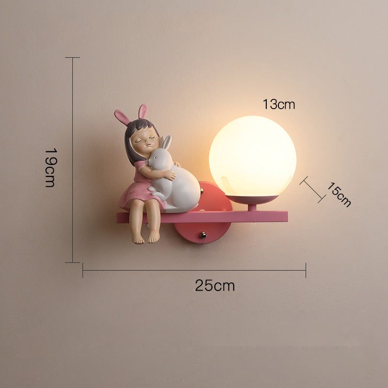 Copper Meadow - Nursery Light Fixture Childrens Lighting