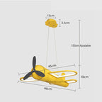 Drift Summit - Plane Hanging Pendant Light Childrens Lighting