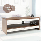 Timber Halo - Wood Coffee Table with Storage