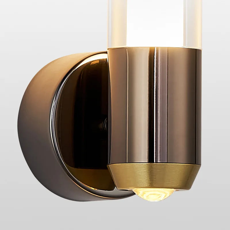 Cobalt Crescent Cedar - Nordic Bedside Wall Light Rotatable