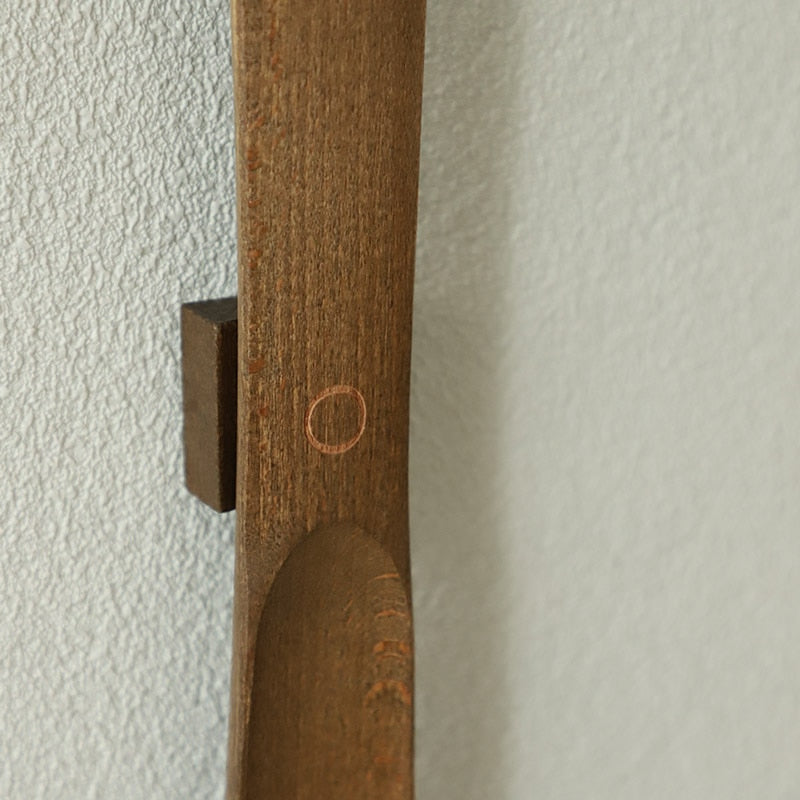 River Wave - Wooden Long Handle Magnetic Shoehorn