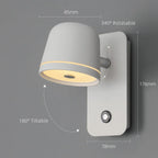 Juniper Kettle - LED Dimmable Wall Lamp with Switch