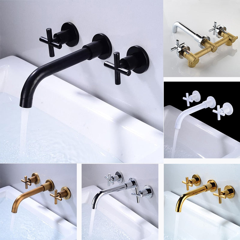 Misty Wave - Two Handle Bathroom Faucet