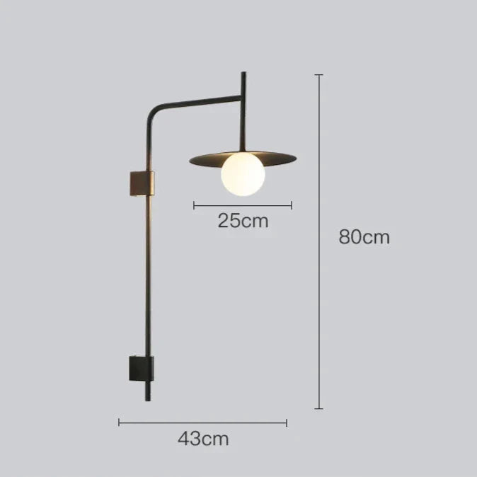 Seafoam Moor - Modern Bedside Wall Light