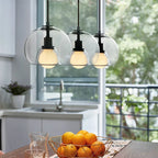 Ivory Field - Modern Glass Pendant Light