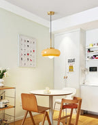 Linen Orchard - Copper Pendant Light Fixtures Bauhaus Lighting
