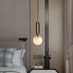 Copper Studio - Real Natural Marble Pendant Light