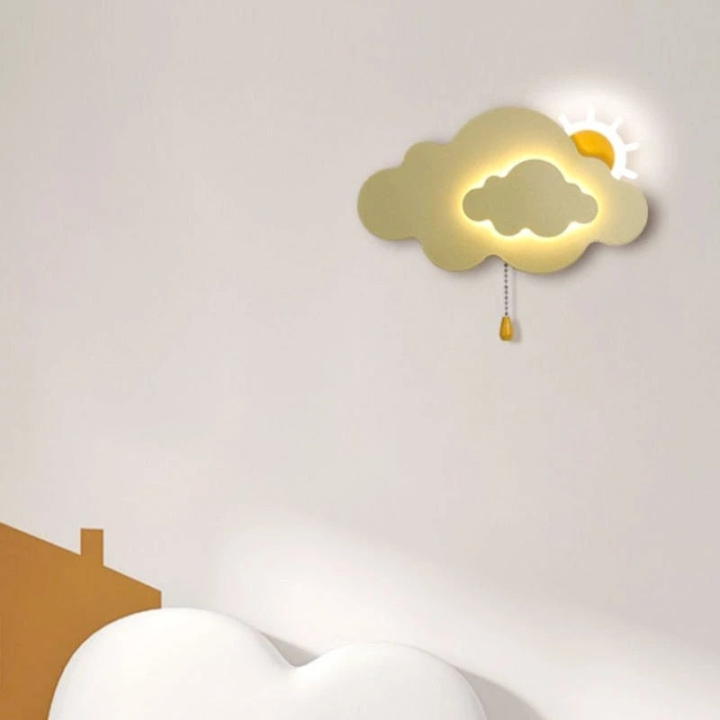 Lunar Halo - Childrens Lighting Cloud Nursery Night Light