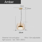 Maple Stone - Modern Nordic Glass Pendant Light