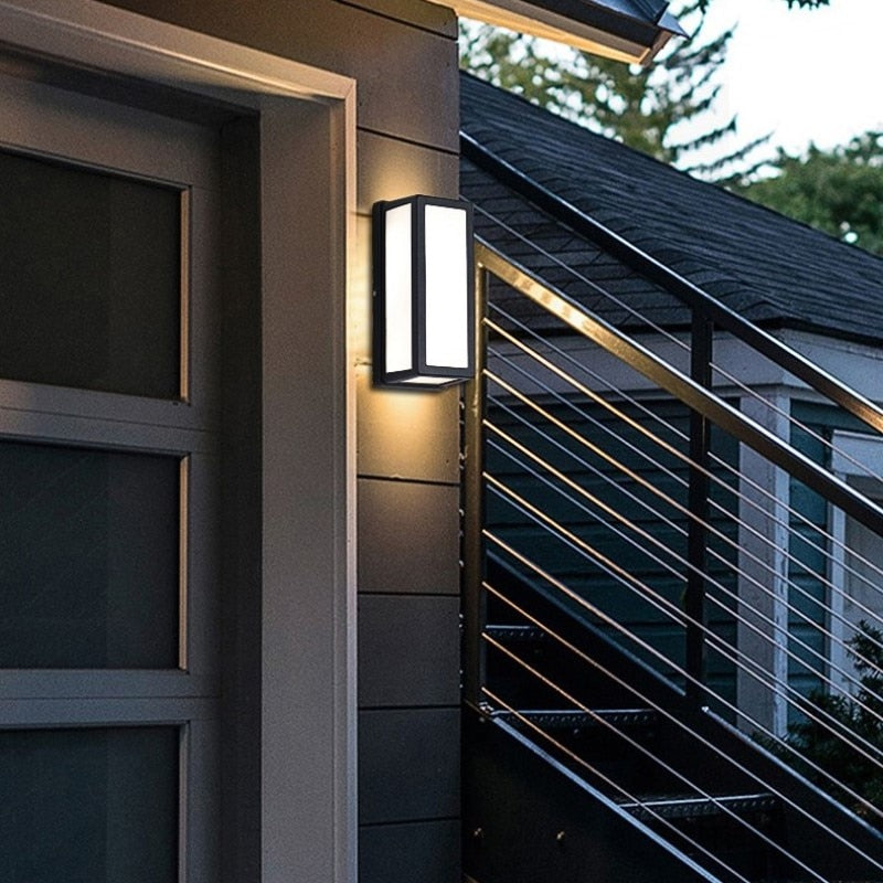 Raven Summit - Motion Activated Light LED Porch Light Commercial Led Outdoor Lighting