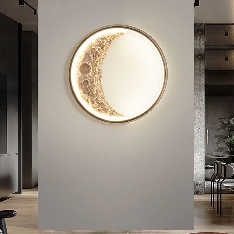 River Loft - Half Moon Modern LED Wall Lamp