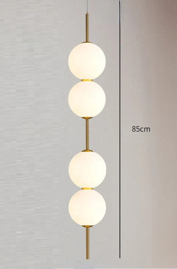 Serene Pearl - Modern Glass Pendant Lights Pendant Lights for Bedroom