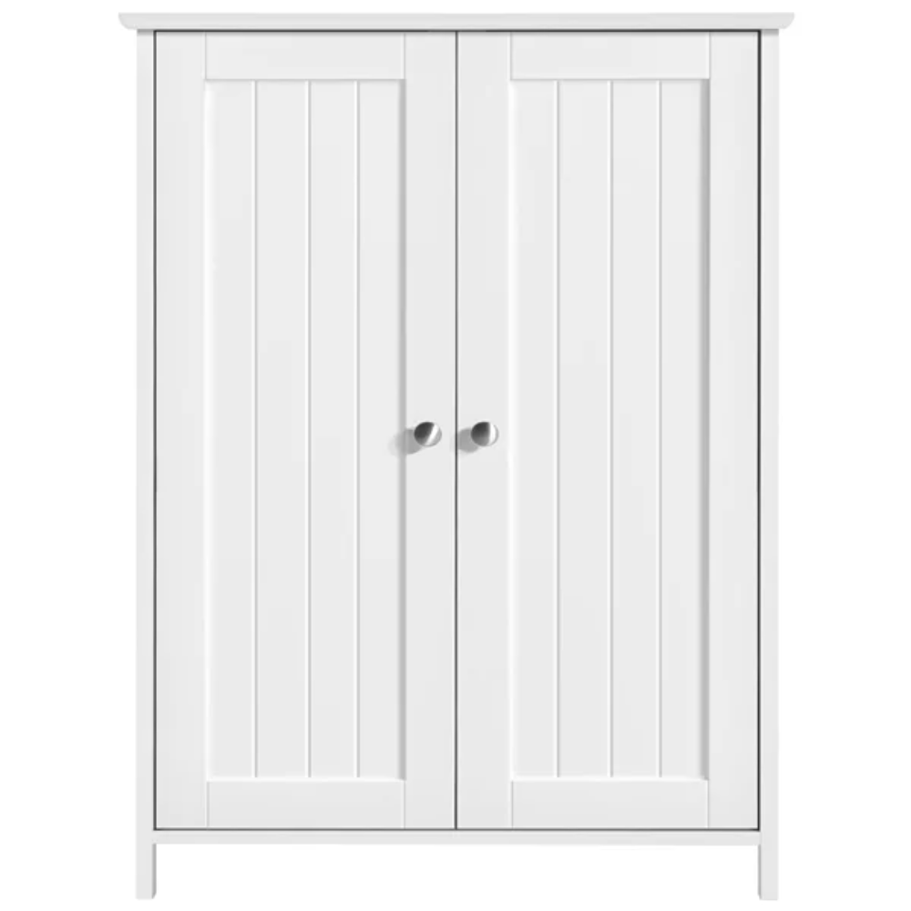 Pine Opal - Wooden Double Door Bathroom Floor Cabinet