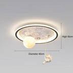Cedar Ridge - Space Flush Mount Light Childrens Lighting
