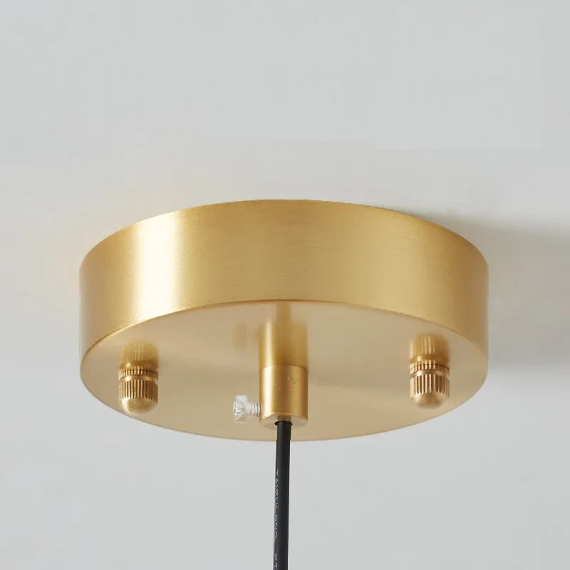 Linen Orchard - Copper Pendant Light Fixtures Bauhaus Lighting