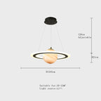 Coastal Loft - Childrens Lighting Planet Pendant Light Nursery Lamp