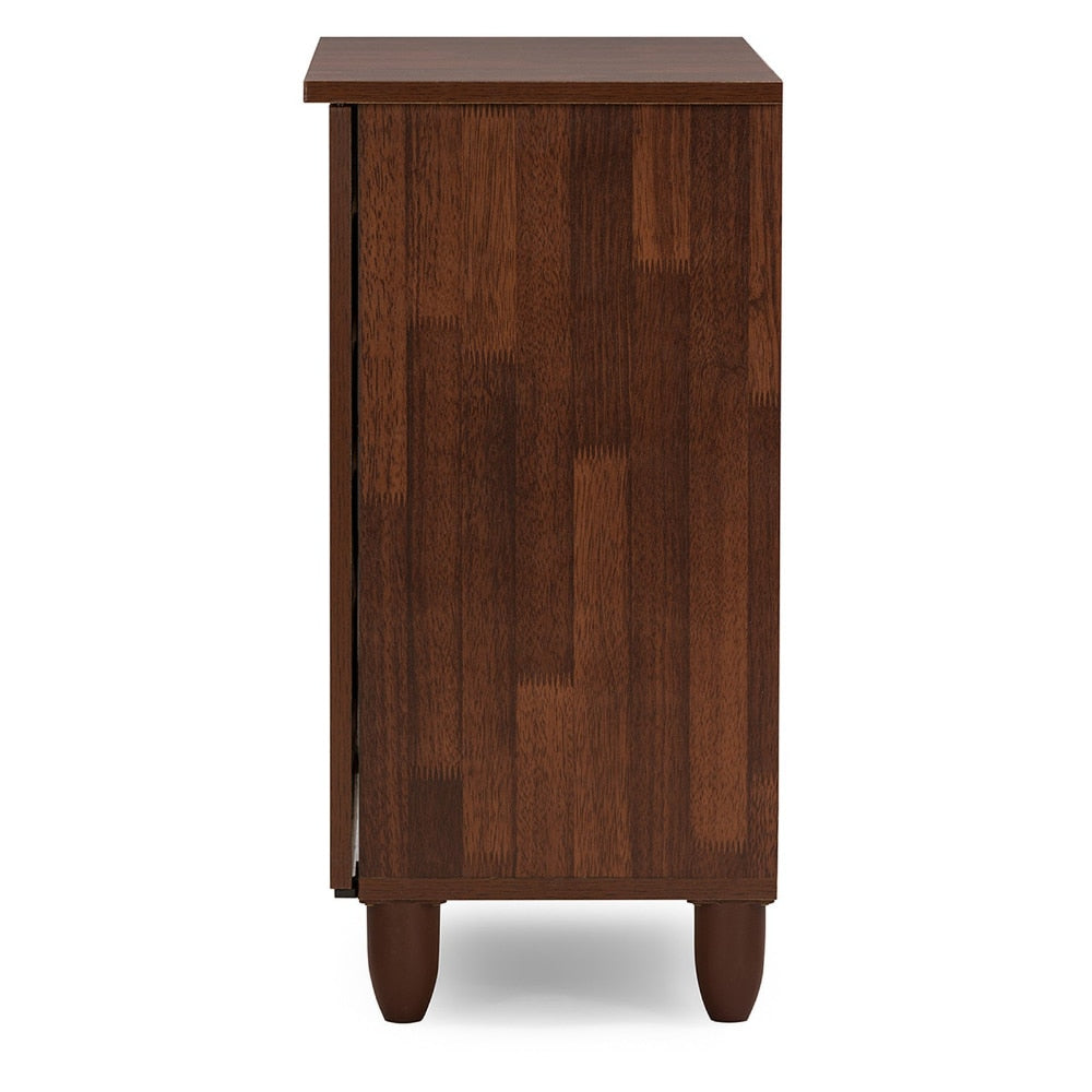 Nordic Fern Brook - Nordic Shoe Storage Cabinet Wooden Shoe Cabinet Entryway