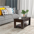 Ivory Kettle - Lift Top Coffee Table with Storage Square Coffee Table with Storage