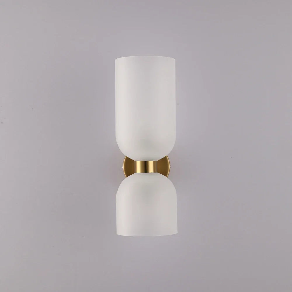 Copper Ember Birch – Nordic Modern Glass Wall Light Fixture